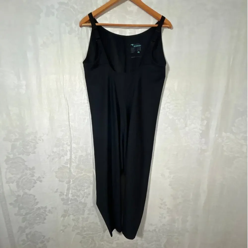 Marena Recovery One Piece 4XL Black Bodysuit Compression Post Surgery - Picture 1 of 6
